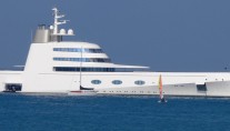 Motor Yacht A - Anchored off Monaco